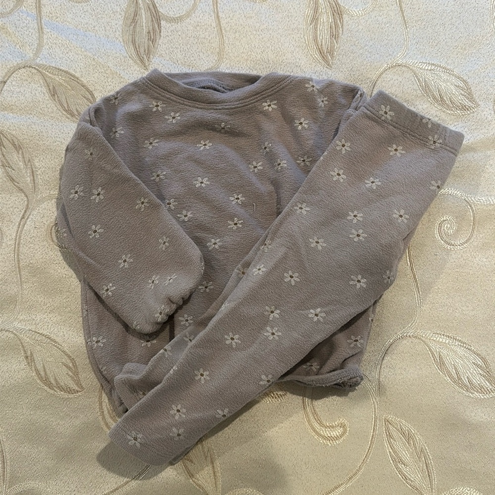 Rylee and cru daisy sweat set, 12-18 months
